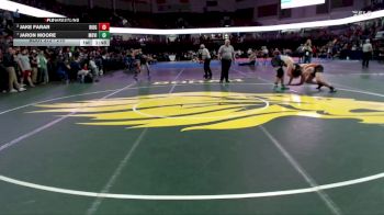 215 lbs Quarterfinal - Jaron Moore, Mountain View vs Jake Farar, Ridgevue