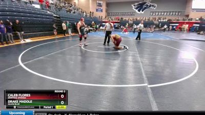 285 lbs Round 2 - Drake Madole, Allen Blue vs Caleb Flores, Dripping Springs