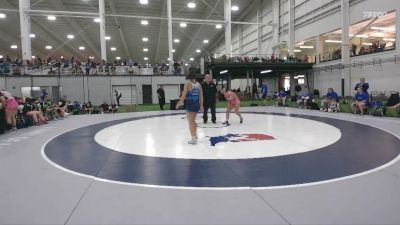 125 lbs Paige Cowan, Ohio Red vs Nova Danzig, Oregon