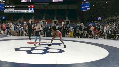 113 lbs Champ. Rd Of 128 - Adam Balde, Missouri vs Jacob Carr, Delaware