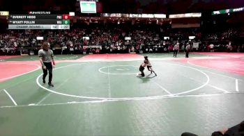 50 lbs Champ. Round 1 - Everett Hess, PWCA vs Wyatt Follin, WKA2