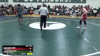 165 lbs Cons. Round 2 - Jacob Williams, Lee-Huntsville HS vs Jack Wolaver, St. George`s