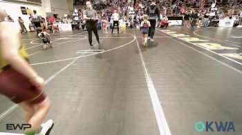 66 lbs Rr Rnd 3 - Solomon Lopez, Barnsdall Youth Wrestling vs Silvie Rodanski, Cleveland Takedown