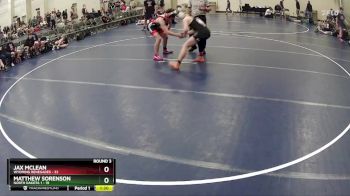 160 lbs Round 3 (6 Team) - Matthew Sorenson, North Dakota 1 vs Jax McLean, Wyoming Renegades