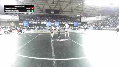 Boys 4A 165 lbs Cons. Round 1 - Ramon Partida, Davis vs Brock Webb, Union