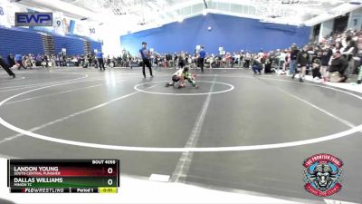 52 lbs Cons. Semi - Landon Young, South Central Punisher vs Dallas Williams, Minion TC