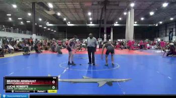 113 lbs Semis & 1st Wb (8 Team) - Lucas Roberts, CAPITAL CITY WRESTLING CLUB vs Braydon Arsenault, INVICTUS WRESTLING CLUB