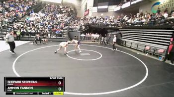 150 lbs 3rd Place Match - Ammon Cannon, Lehi vs Shepard Stephens, Davis