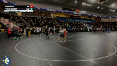 285 lbs Cons. Round 2 - Noah Cooper, Staley vs Henry Huza, Hortonville