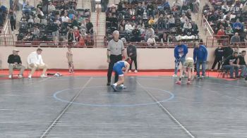 85_B lbs Quarterfinal - Brayden Kessler, Garnet Valley vs Cooper Johnson, Flb