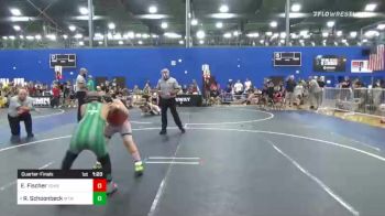 113 lbs Quarterfinal - Eddie Fischer, Somerset vs Remington Schoonbeck, Mattawan WC