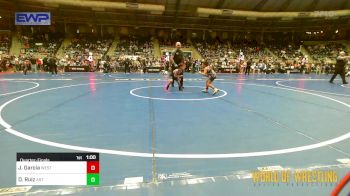 55 lbs Quarterfinal - Jionni Garcia, Western Nebraska Elite vs Diego Ruiz, Art In Motion Wrestling