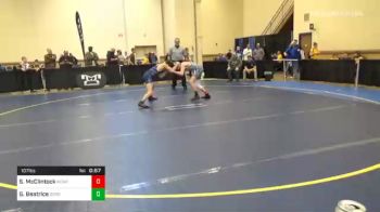 107 lbs Consolation - Seth McClintock, Montgomery vs Giovanni Beatrice, Derry