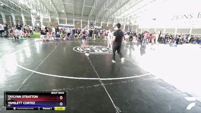 127 lbs Semifinal - Taylynn Stratton, OR vs Yamilett Cortez, AZ