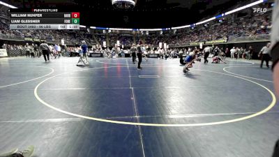 96 lbs Consy 1 - William Nuhfer, Harborcreek vs Liam Glessner, Forest Hills