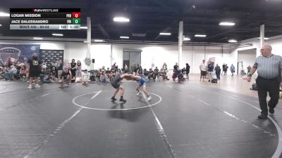 60-64 lbs 5th Place Match - Logan Mission, All I See Is Gold vs Jace Dalessandro, Pride