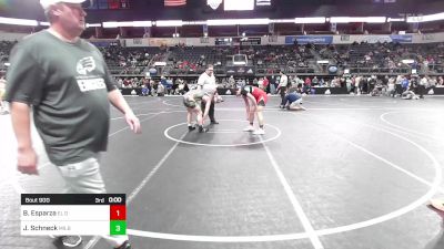 192 lbs 5th Place - Carter Wilmarth, DC Gold vs Zerek Keel, Ground Zero Wrestling Club