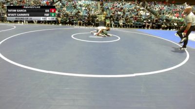 113 lbs Round Of 32 - Tatum Garcia, Severance vs Wyatt Carnrite, Poway