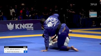 GUTEMBERG DE JESUS SANTOS PEREIR vs YATAN MARTINS BUENO 2024 European Jiu-Jitsu IBJJF Championship