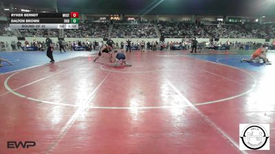 175 lbs Round Of 32 - Ryker Berndt, Mustang Middle School vs Dalton Brown, Enid Junior High