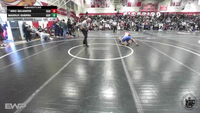 113 lbs Champ. Round 2 - Niko Selianitis, El Camino (South San Francisco) vs Maddux Guerra, Gilroy