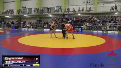 71kg Champ. Round 1 - Finley Arnold, Coast WA vs Jackson LeBlanc, Yarmouth WC