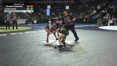105 lbs 7th Place - Kayliegh Fernandez, Golden West (CS) vs Alyssa Prado, Mayfair (SS)