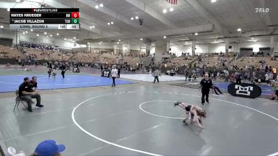 60 lbs Cons. Round 2 - Jacob Villazon, Team Clarksville Wrestling vs Hayes Krueger, Wildcats Wrestling