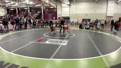 92 lbs Cons. Quarters - Beckett Christopherson, Elk River Wrestling vs Liam Schutte, Summit Wrestling Academy