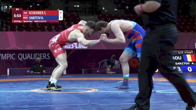 97 kg Samuel Scherrer, SUI vs Albert Saritov, ROU