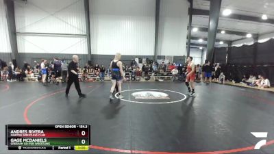 154.3 Round 2 - Andres Rivera, Mabton Wrestling Club vs Gage McDaniels, Gresham GO-FOR Wrestling