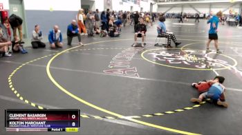 35 lbs Round 2 - Clement Basargin, Anchor Kings Wrestling Club vs Kolton Marchant, Chugach Eagles Wrestling Club