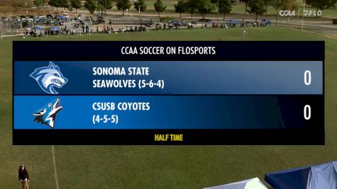 Replay: Sonoma State vs CSUSB - Spanish - 2024 Sonoma State vs CSUSB | Nov 1 @ 3 PM