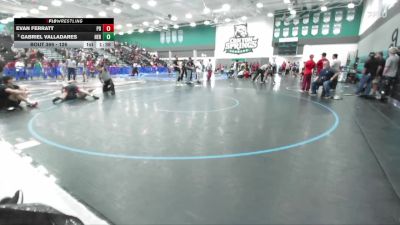 126 lbs Quarterfinal - Gabriel Valladares, Heritage vs Evan Ferratt, Palm Desert