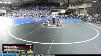 115 lbs Cons. Round 2 - Isabella Acosta, Inland Northwest Wrestling Training Center vs Araceli Nunez, Ascend Wrestling Academy