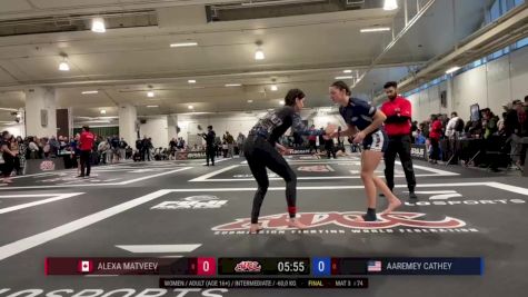 Alexa Matveev vs Aaremey Cathey 2025 ADCC Toronto Open