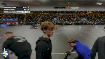 106 lbs Champ. Round 1 - Haydren Gomez, Antioch vs Spencer Dare, Bondurant-Farrar