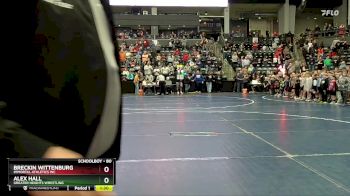 80 lbs Semifinal - Breckin Wittenburg, Immortal Athletics WC vs Alex Hall, Greater Heights Wrestling