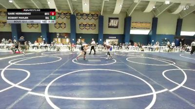 149 lbs Cons. Round 4 - Robert Pavlek, Washington & Lee vs Gabe Hernandez, Noke Wrestling RTC