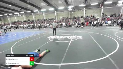 165 lbs Quarterfinal - Blake Shaffer, Rifle vs Andy Luqueno, Grindhouse WC