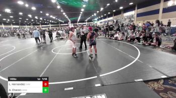 146 lbs Semifinal - Lucas Hernandez, Threshold WC vs Adrian Chacon, Hawkeye WC