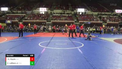 57 lbs 1st Place Match - Avyn Hipple, Havre Wrestling Club vs Christopher LeBlanc Jr., Powell Wrestling Club