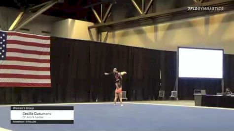 Cecilia Cusumano - Women's Group, CP Acro & Tumble - 2021 USA Gymnastics Championships