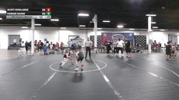 52 lbs 5th Place Match - Parker Sauer, All I See Is Gold vs Scott Rowlands, Thode Trained