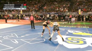 Semifinal - Evelyn Becher, Lincoln High vs Kaliyah Evans, Bellevue East