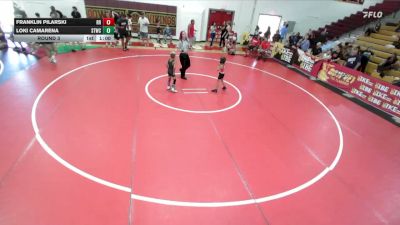 47-53 lbs Round 3 - Franklin Pilarski, Riverside Rascals vs Loki Camarena, SoCal Hammers