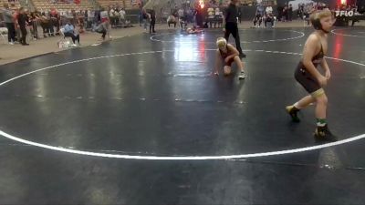 95 lbs Semifinal - Jameson Grant, Seymour Youth Wrestling Club vs Finn Scantland, Swarm Wrestling