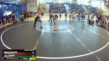 157 lbs Champ Round 1 (16 Team) - Brock Weaver, The Outsiders vs LEO TIANNOI, Bandits WC