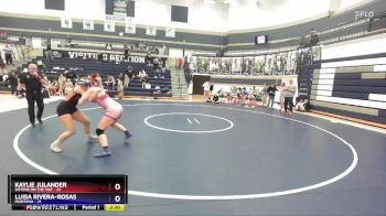 145 lbs Round 2 (4 Team) - Kaylie Julander, Sisters On The Mat vs Luisa Rivera-Rosas, Montana
