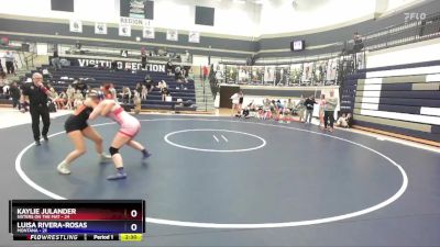 145 lbs Round 2 (4 Team) - Kaylie Julander, Sisters On The Mat vs Luisa Rivera-Rosas, Montana